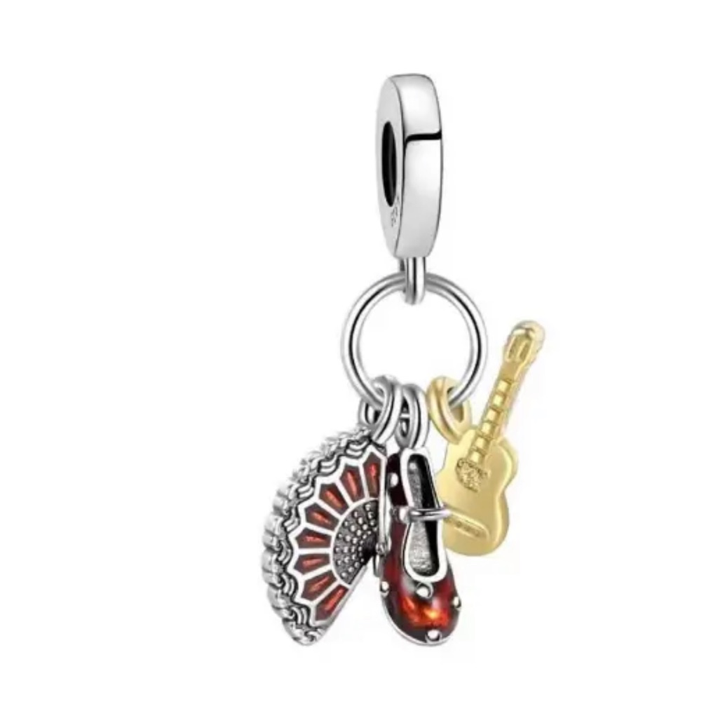 Newspanish Heritage TwotoneEnamel Diy Charm